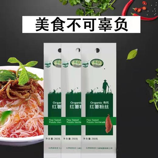 有机红薯粉丝 山西特产晋宝绿珍支持自提 商品图3