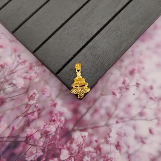 5G足金吊坠,1.59克,工费:25元/克 商品图1