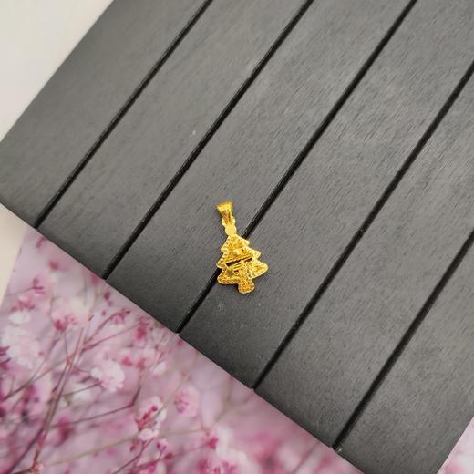 5G足金吊坠,1.59克,工费:25元/克 商品图2