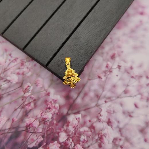 5G足金吊坠,1.59克,工费:25元/克 商品图0