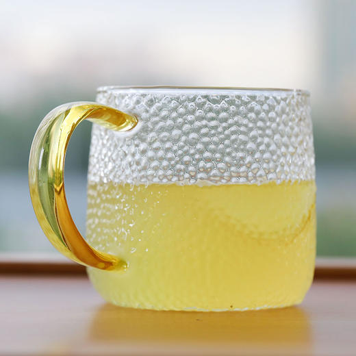 【耐热防爆，轻薄透亮】Pattern 锤目纹杯400ml 商品图0