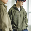 工装优选 日系复古军绿色摇粒绒连帽卫衣加绒打底叠穿外套头男秋冬 商品缩略图3