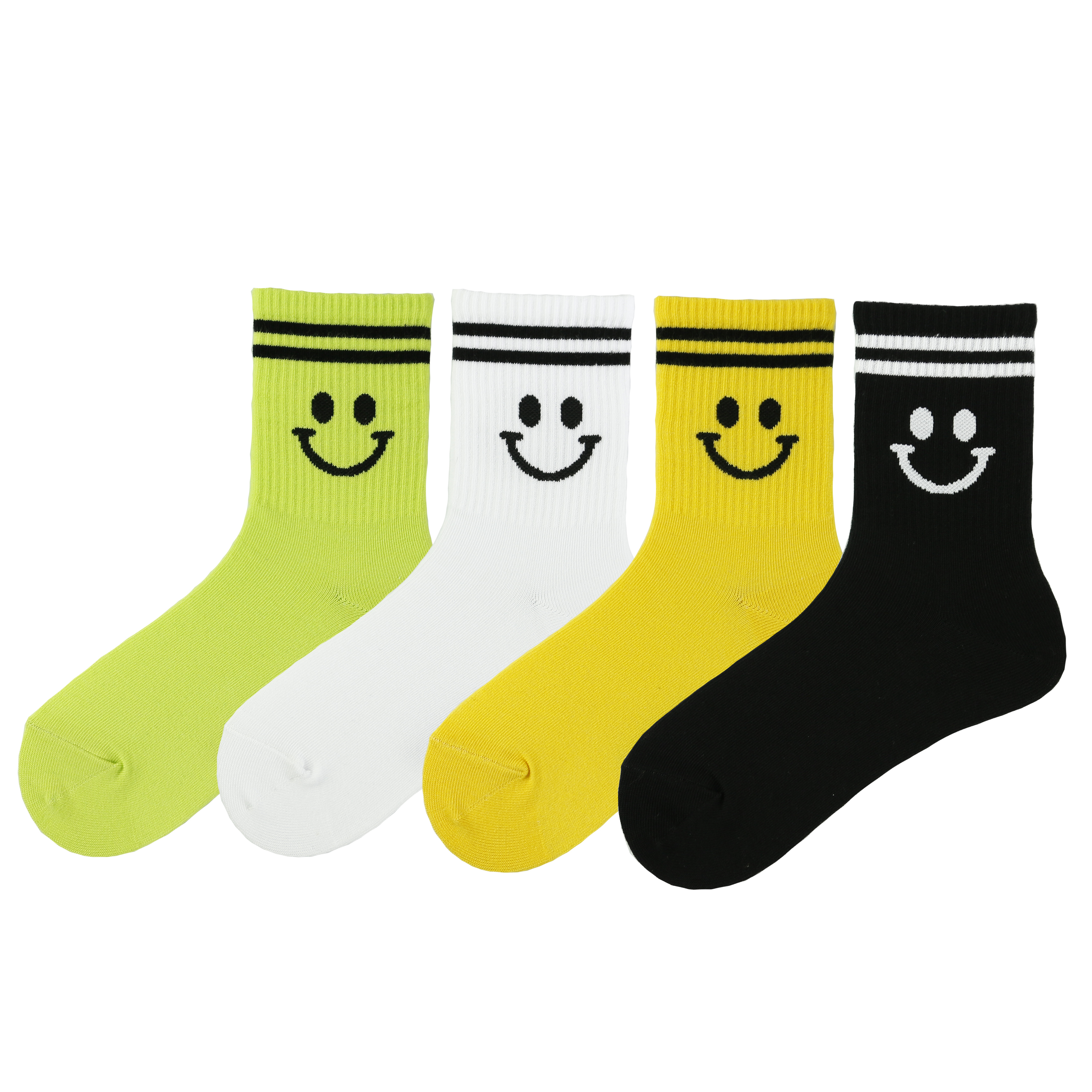 【19元6双】【7-10岁】儿童时尚四季棉袜精梳棉中长筒袜子大童棉袜潮袜【2123201】