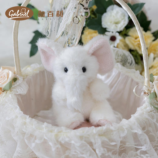 伽百利可爱小象公仔挂件书包包钥匙玩偶毛绒女孩生日礼物 商品图1