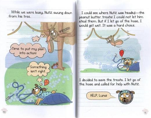 AR 2.8 Diary of a Pug 狗狗日记英文原版9册 学乐大树系列 儿童桥梁章节 商品图6