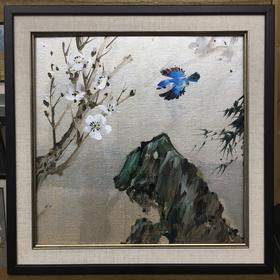 油画《花鸟系列之二》