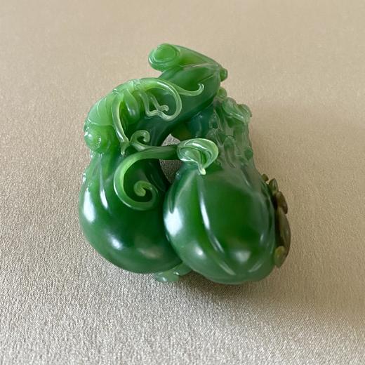 和田玉（碧玉）挂件--瓜瓞绵绵80.15g 商品图2