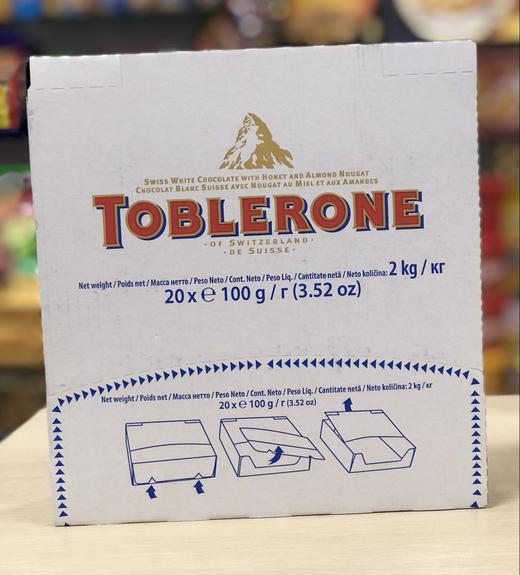 瑞士三角巧克力 （白巧）白色 7614500210314 盒 商品图0