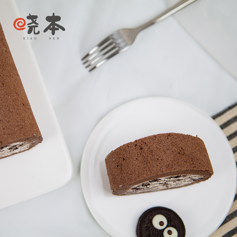 朱古力奥利奥海盐芝士卷（4片）