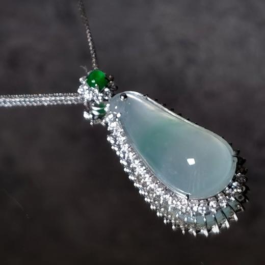 翡翠挂件18k金镶嵌福瓜 商品图14