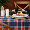 英式红蓝格纹桌布法式复古餐桌布 商品缩略图1