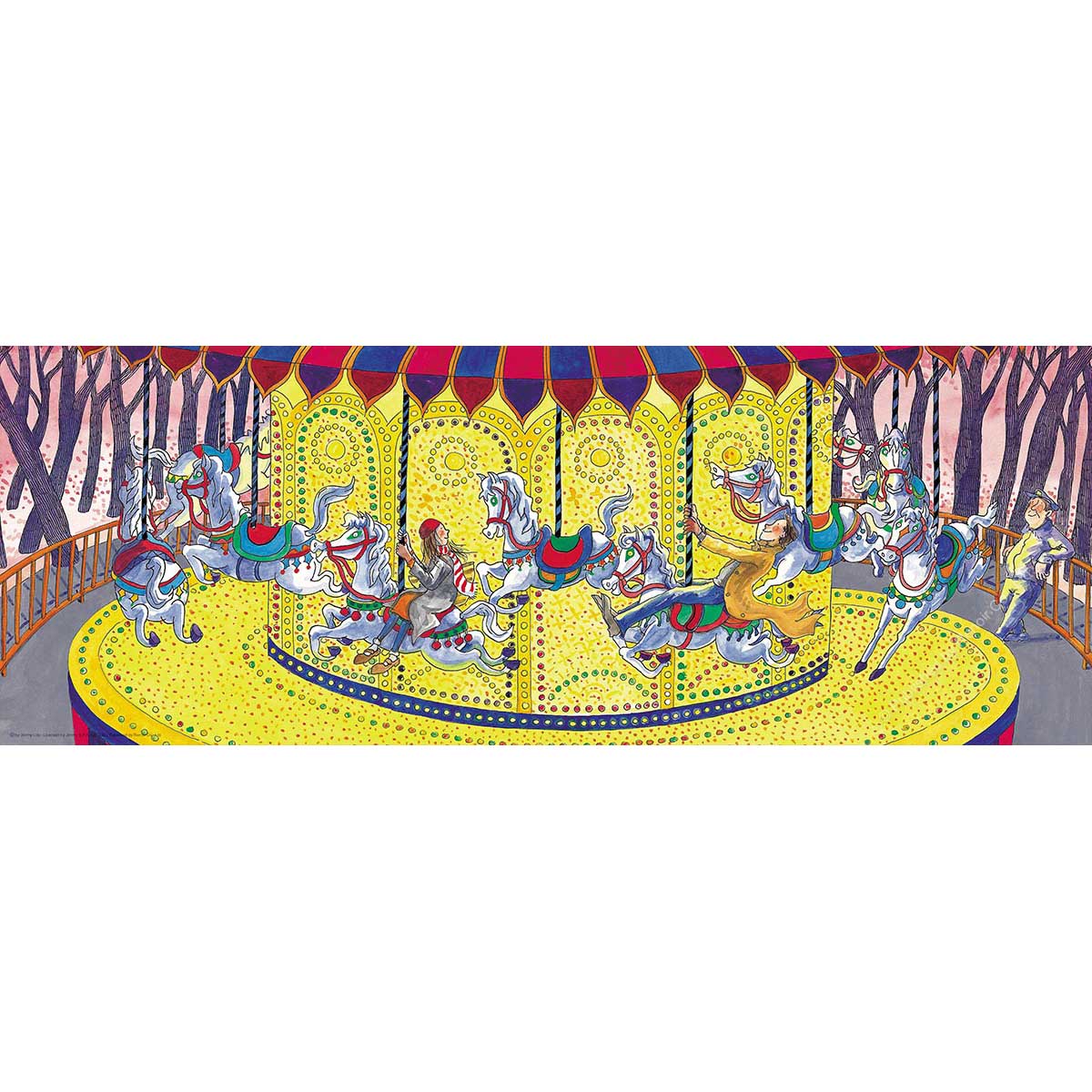 甜蜜旋转木马/1000片