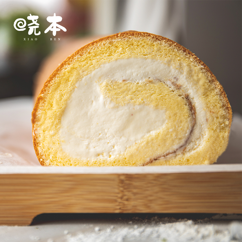 蜂蜜小山进蛋糕卷（4片）