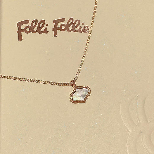 芙丽芙丽/Folli Follie 贝壳吊坠项链 商品图0