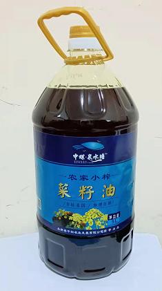 永新县中蝶泉水塘农家菜籽油5L 商品图0