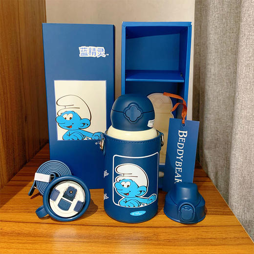 杯具熊蓝精灵儿童保温杯  BJX 商品图2