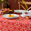 新春团圆新中式桌布简约红色餐桌布 商品缩略图3