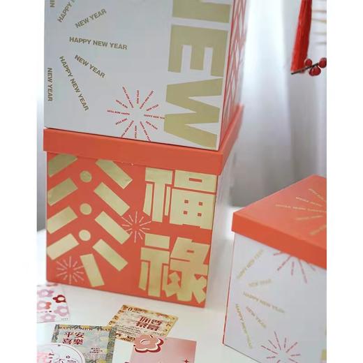 【超值新年款】*新年方盒（套二）大号20.5cm，小号16.5cm 商品图2