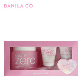 芭妮兰 zero致柔卸妆膏套盒（卸妆膏180ml+洗面奶30ml2支）