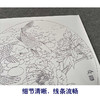 【有步骤、大彩图】郑玲玲工笔画白描底稿圆形小品《清水碧影》牡丹鲤鱼初学者临摹花鸟线稿ZL22 商品缩略图4