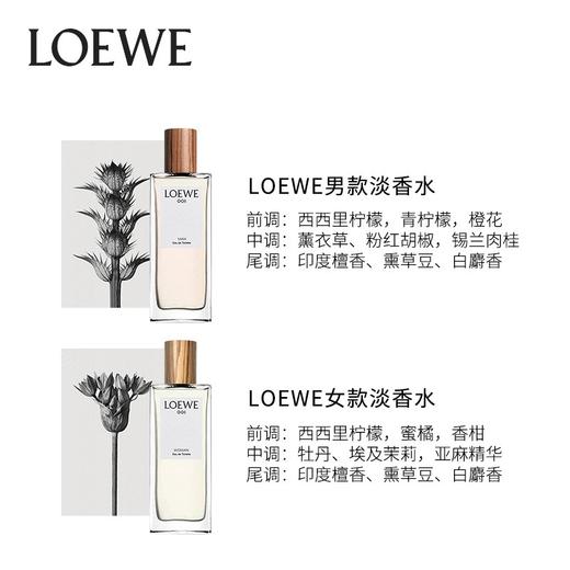 西班牙 LOEWE罗意威 001事后清晨男士/女士香水 50ml/100ml 商品图2