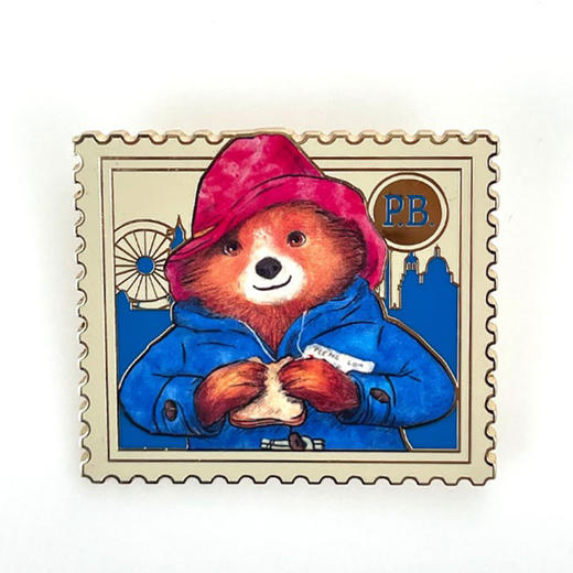 帕丁顿熊文创系列徽章2萌萌小熊的陪伴 商品图0