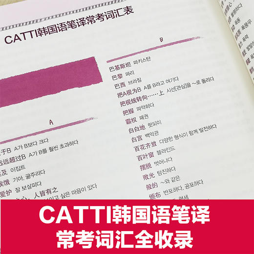 CATTI韩国语二级、三级笔译实务（赠音频） 商品图6