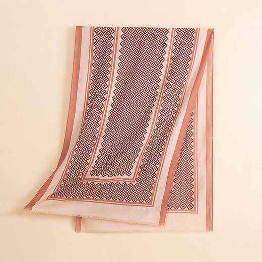 Wensli丝羊毛围巾-格物 商品图2