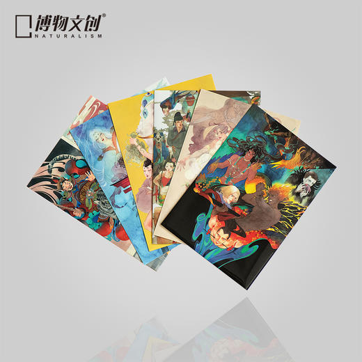 博物文创 神来之笔文件夹2 神怪秘史 手绘设计 艺术礼物 商品图1