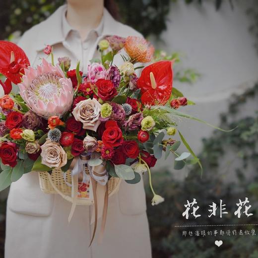 「细雕鎏金」-高端帝王手提花篮 商品图0