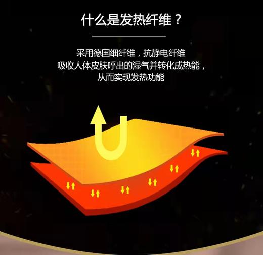 三针超薄发热纤维圆领女内衣6520 商品图2