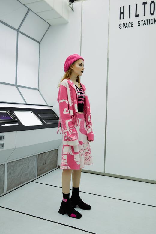 精致提花羊绒半裙 商品图4