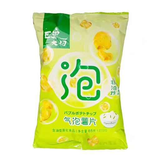 巨浪大切气泡薯片酸奶洋葱味65g 商品图0