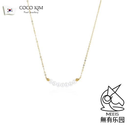 COCO KIM 点缀系列 金珠微笑珍珠项链 商品图6