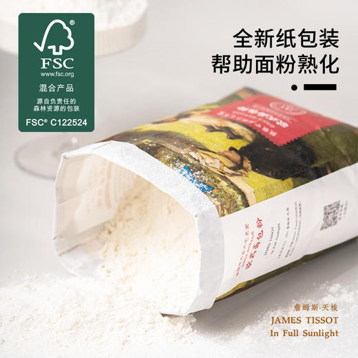 新良大师系列欧式面包粉1kg*2 高筋面粉烘焙原料碱水法式长棍面包 商品图1