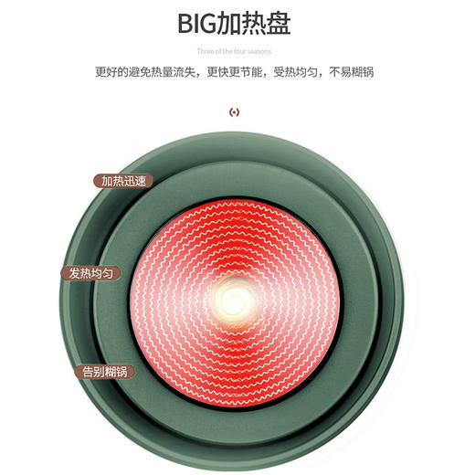 艾贝丽 | 4L分体式多功能电火锅XP-B21小家电 商品图9