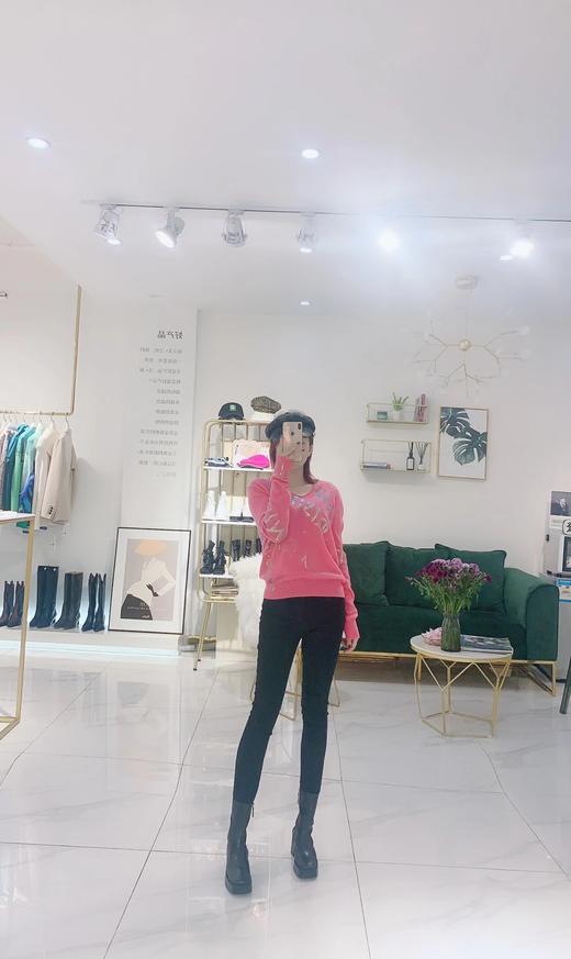 时尚烫银羊绒女衫 商品图1