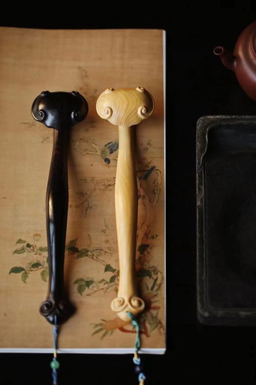 紫光檀&黄杨木° 如意 商品图2