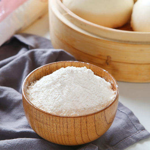 新良馒头自发粉1000g 包子馒头自发面粉 中筋粉 家用自制面粉 商品图2