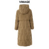 VIMAGE纬漫纪冬季新款商场同款白鸭绒连帽羽绒服女中长款V1611214 商品缩略图1