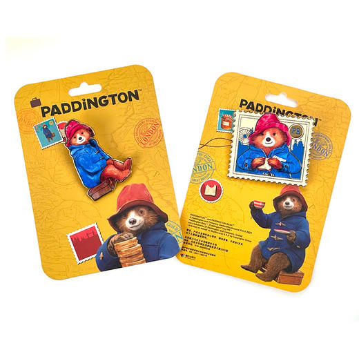 帕丁顿熊文创系列徽章2萌萌小熊的陪伴 商品图1