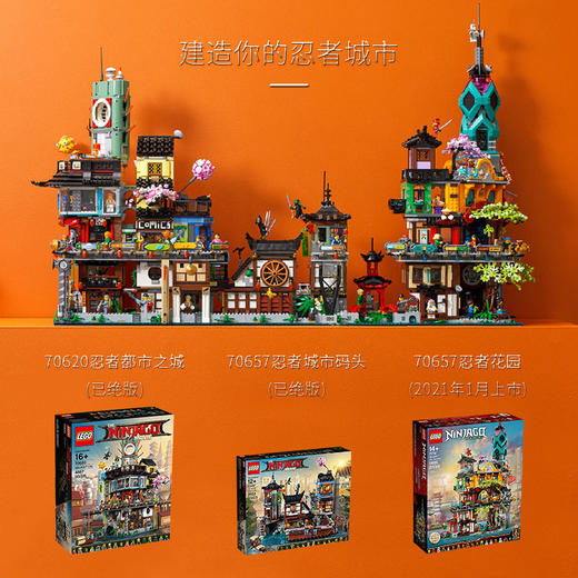 乐高71741忍者系列幻影忍者花园城市 商品图4