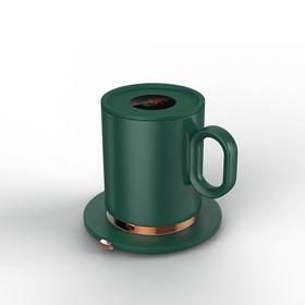 米贝丽USB数显杯U1 数显暖暖杯 加热恒温保温温感智能显示屏 USB数据线链接数显杯 持续恒温55-60度 男女大容量陶瓷杯