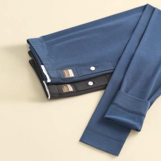 三针发热纤维温暖轻盈圆领男内衣5812 商品图1