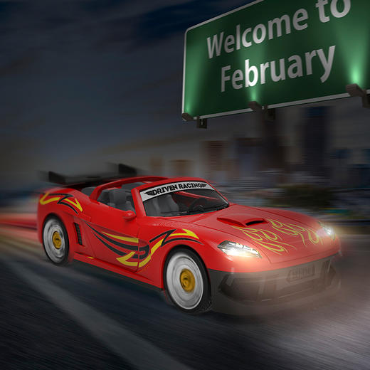 北美Driven组装车仿真车模 儿童认知车型玩具-【玩具】 商品图8