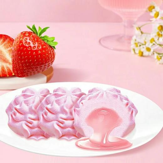 金语爆浆棉花糖草莓味128g 商品图3