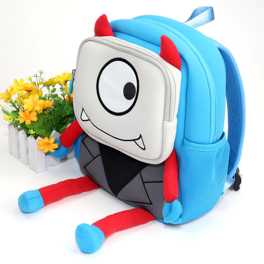 “我用32个屁打败了睡魔怪”-小怪兽书包 商品图4