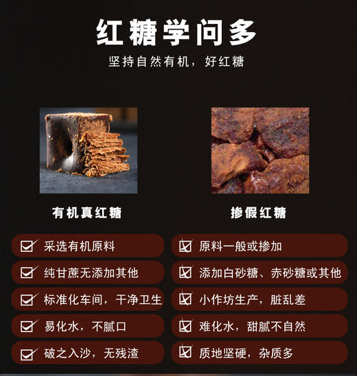 云南•玉溪 有机红糖 商品图1