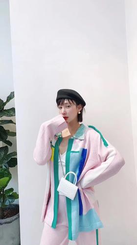 文艺羊绒开衫
