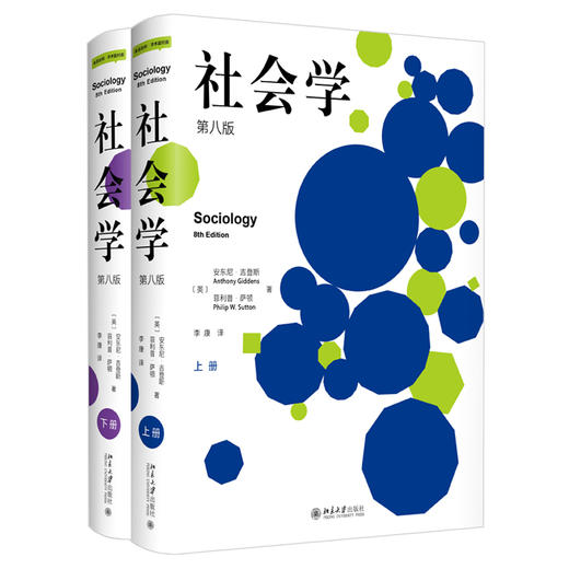 社会学（第八版）(上下册) 未名社科 学术面对面 北京大学出版社 商品图0